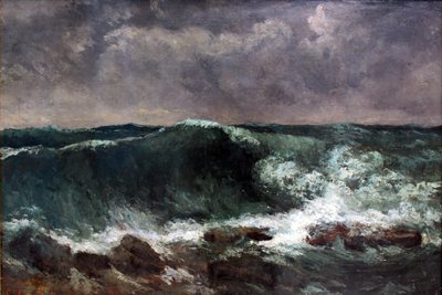 Die Welle von Gustave Courbet